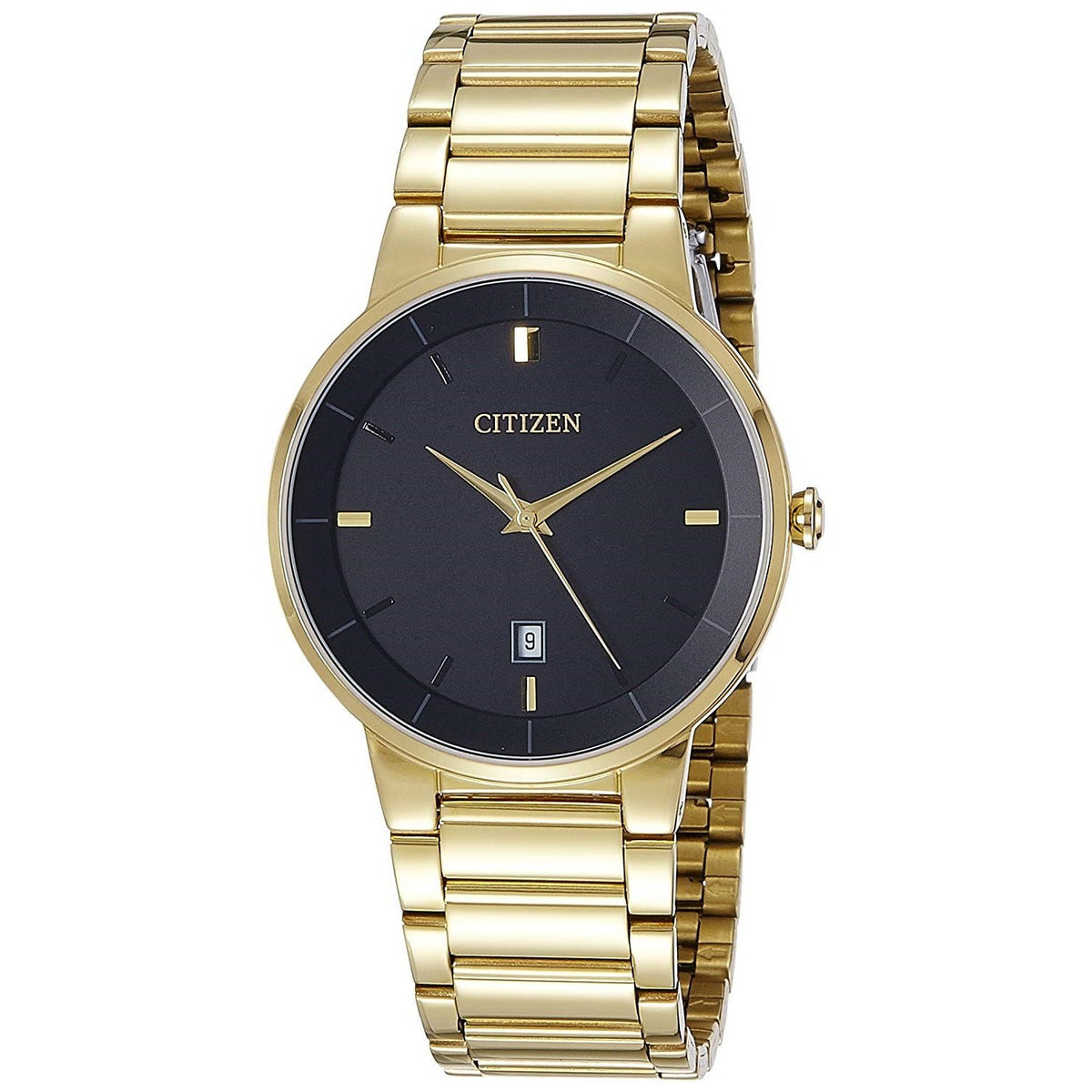Citizen Men&#39;s BI5012-53E Citizen Classic Gold-Tone Stainless Steel Watch