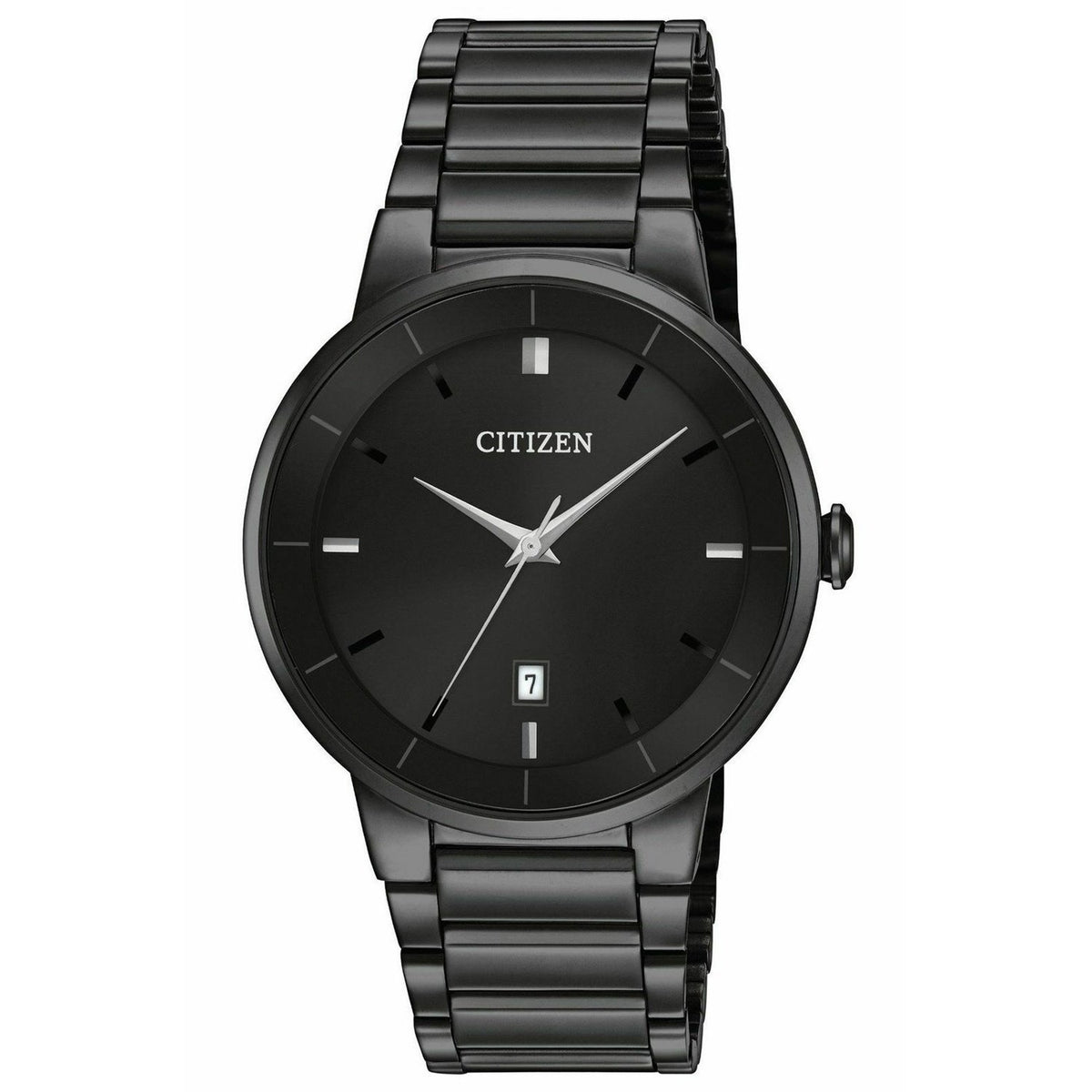 Citizen Men&#39;s BI5017-50E Citizen Classic Black Stainless Steel Watch