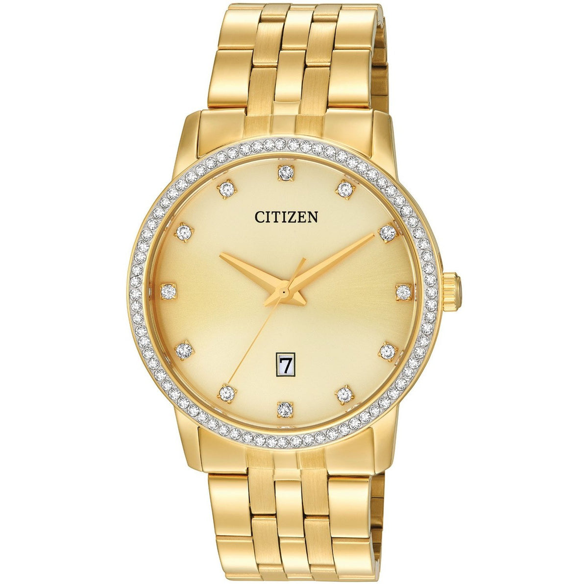 Citizen Men's BI5032-56P Quartz Gold-Tone Stainless Steel Watch