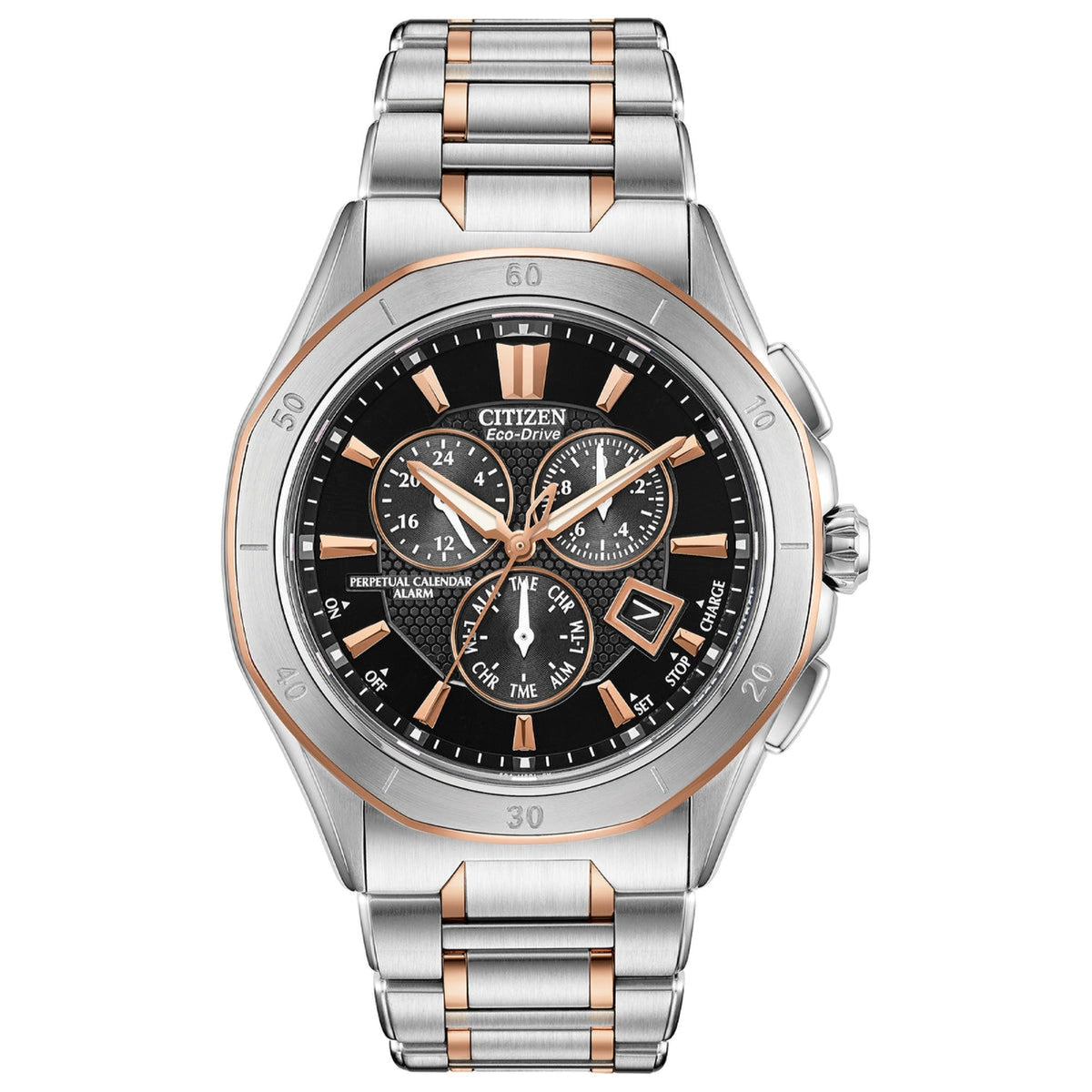 Citizen Men's BL5466-54E Eco-drive Chronograph Two-Tone Stainless Steel Watch