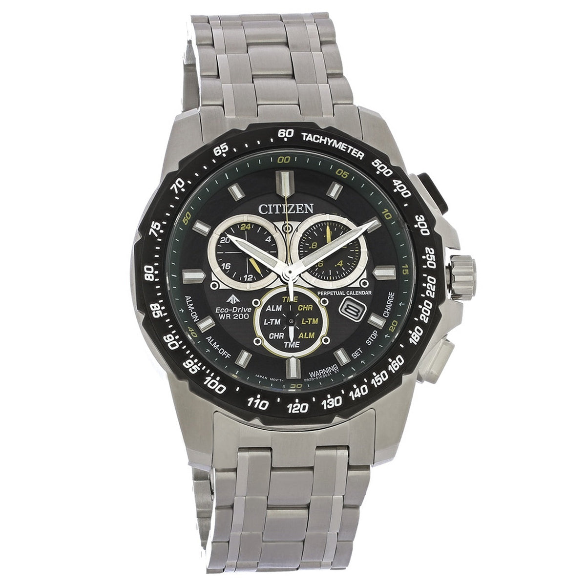 Citizen Men's BL5578-51E Eco-Drive Stainless Steel Watch