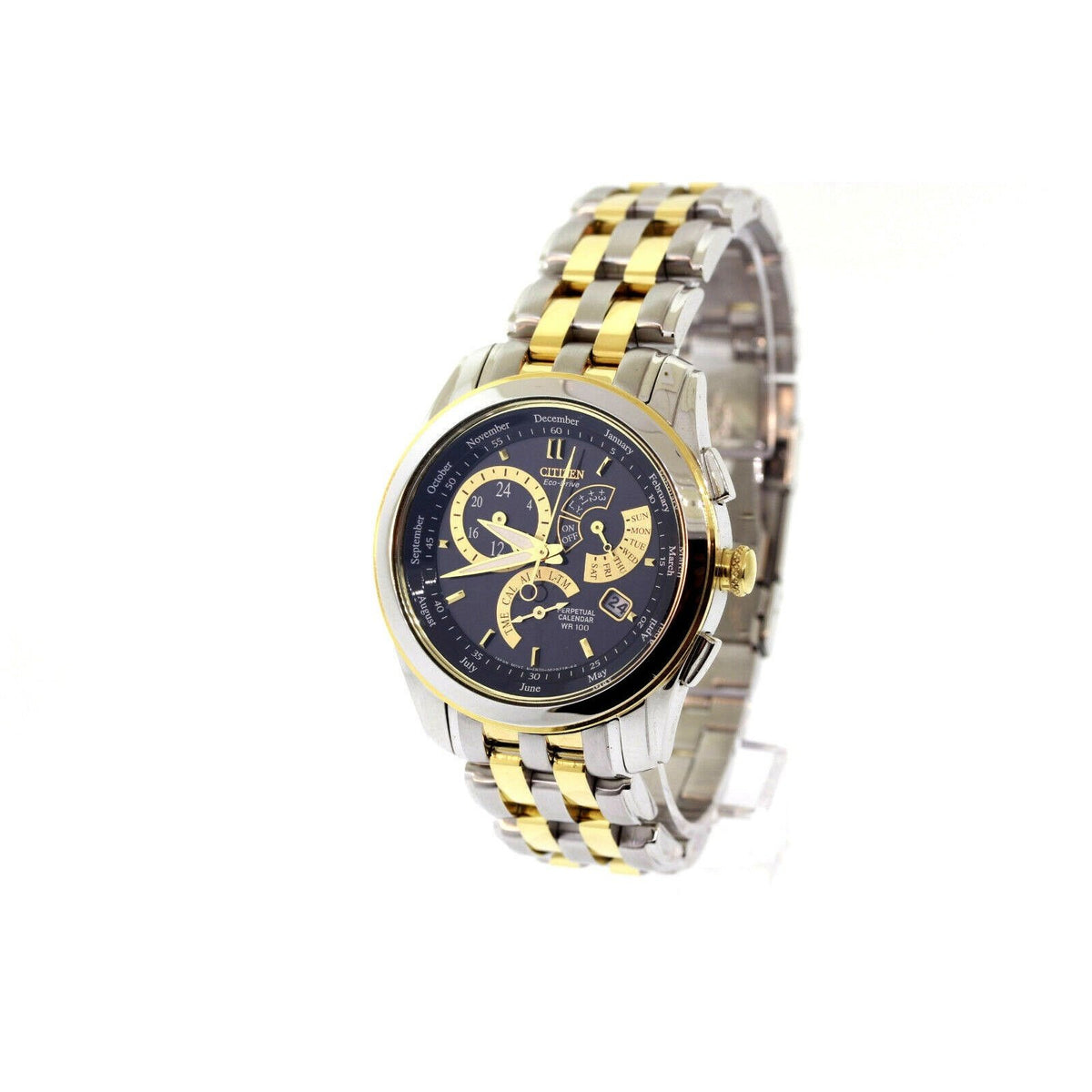 Citizen Men&#39;s BL8004-53E Perpetual Calendar Stainless Steel Watch