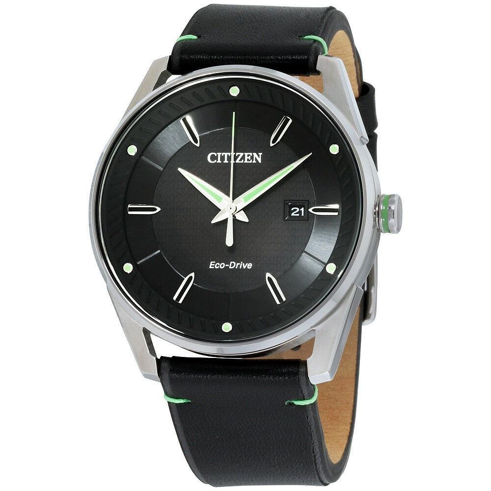 Citizen Men&#39;s BM6980-08E CTO Black Leather Watch
