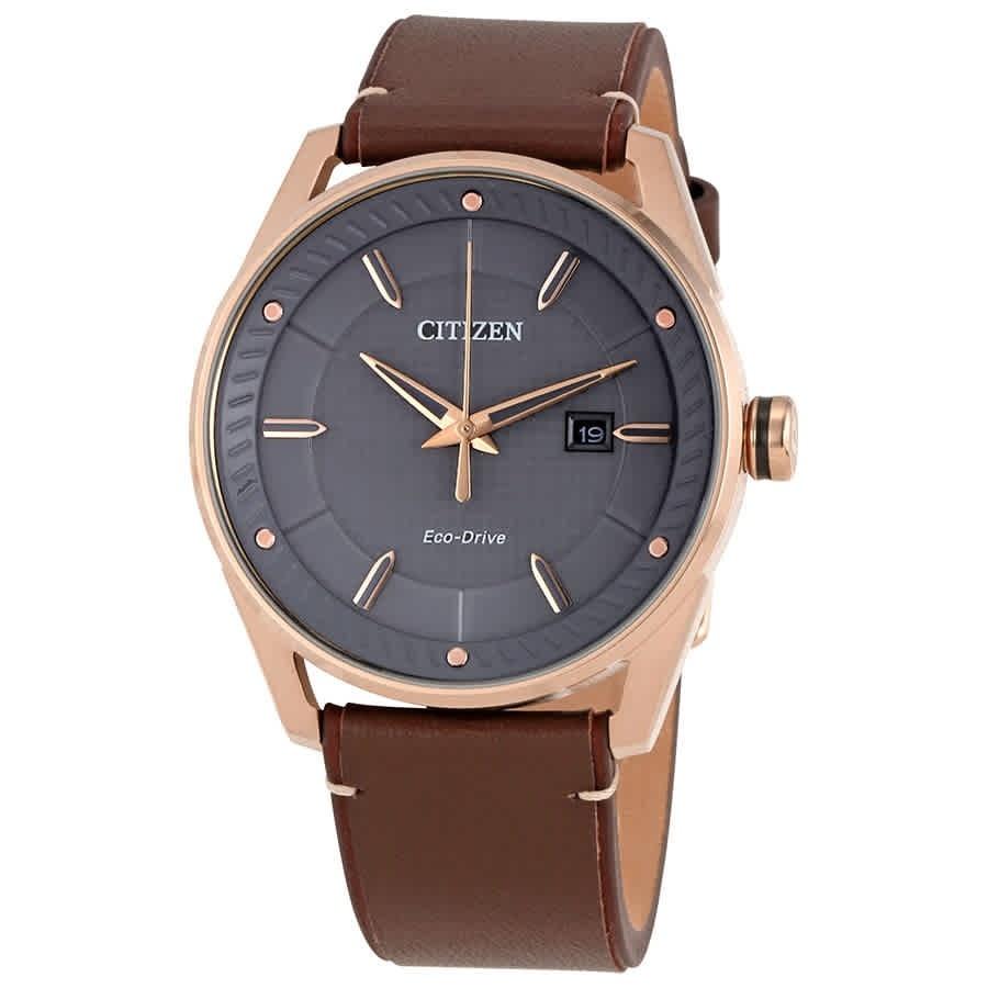 Citizen Men's BM6983-00H Drive Brown Leather Watch