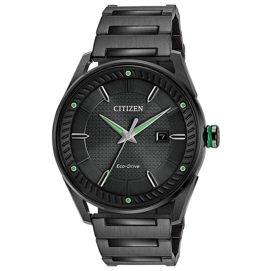 Citizen Men's BM6985-55E CTO Black Stainless Steel Watch