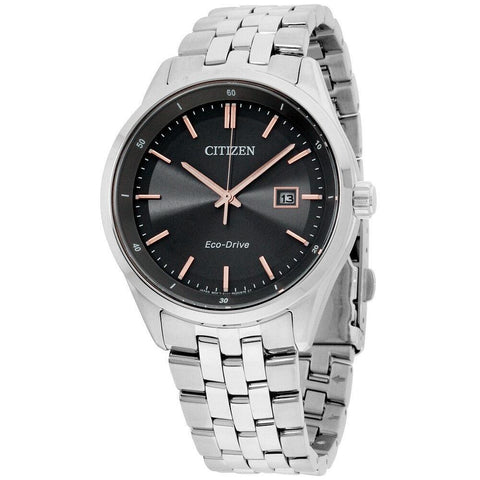 Citizen Men's BU2013-08E Eco-Drive Chronograph Brown Leather Watch
