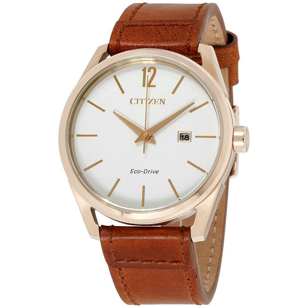 Citizen Men&#39;s BM7413-02A CTO Brown Leather Watch