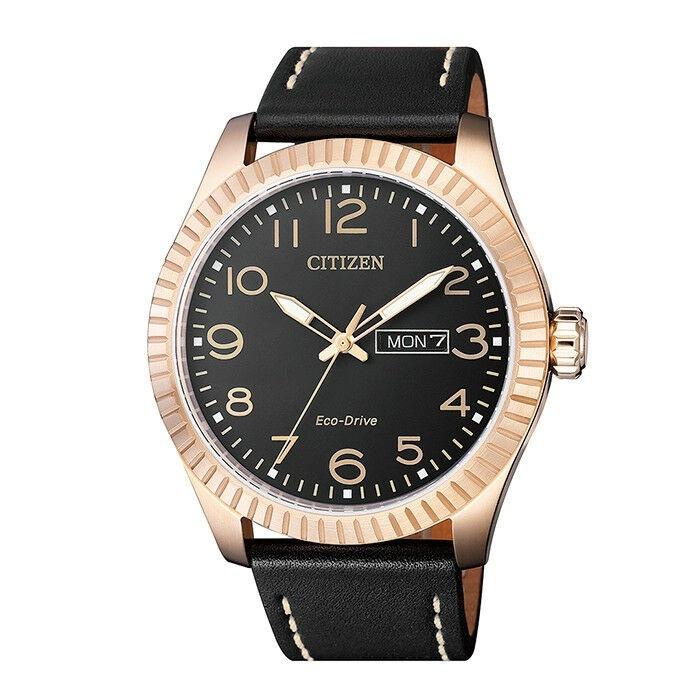 Citizen Men&#39;s BM8533-13E Urban Black Leather Watch