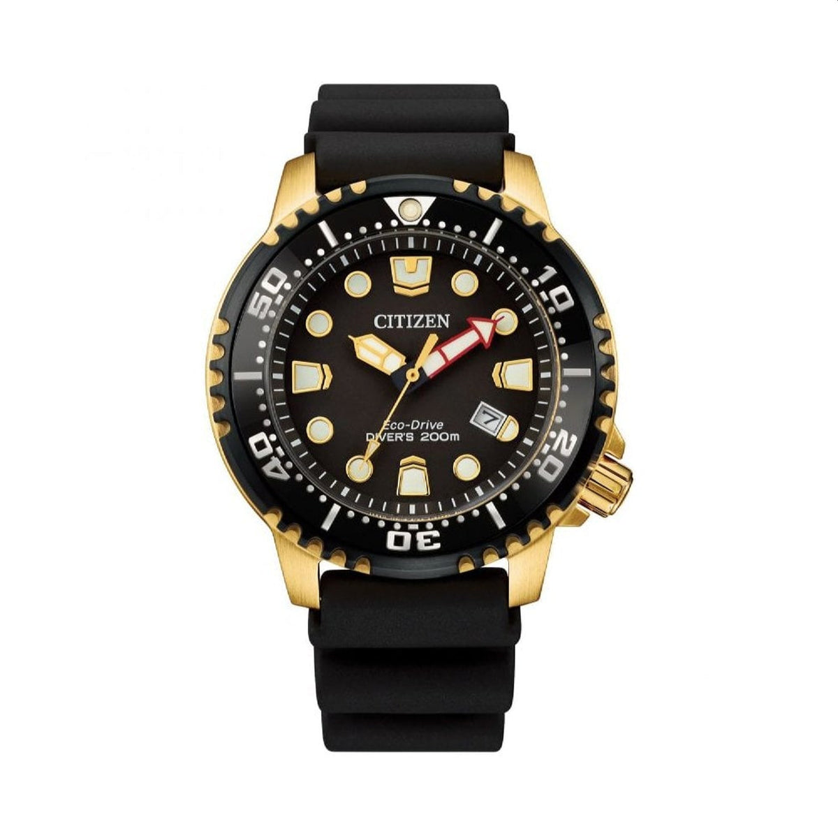 Citizen Men&#39;s BN0152-06E Professional Diver Black Polyurethane Watch