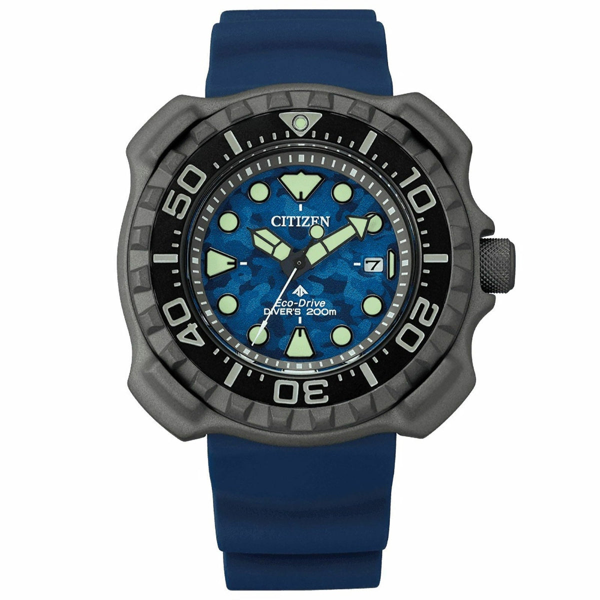Citizen Men's BN0227-09L Promaster Blue Polyurethane Watch