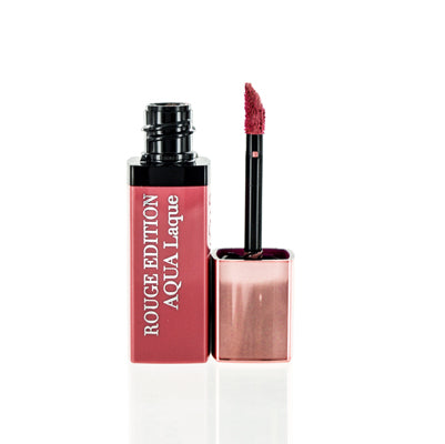 Bourjois Paris Rouge Edition Aqua Laque Lip Gloss 02 Rose On Rocks 0.2 Oz (7 Ml)  
