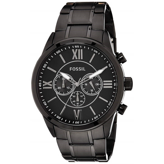 Fossil Men's BQ1127 Flynn Black Stainless Steel Watch