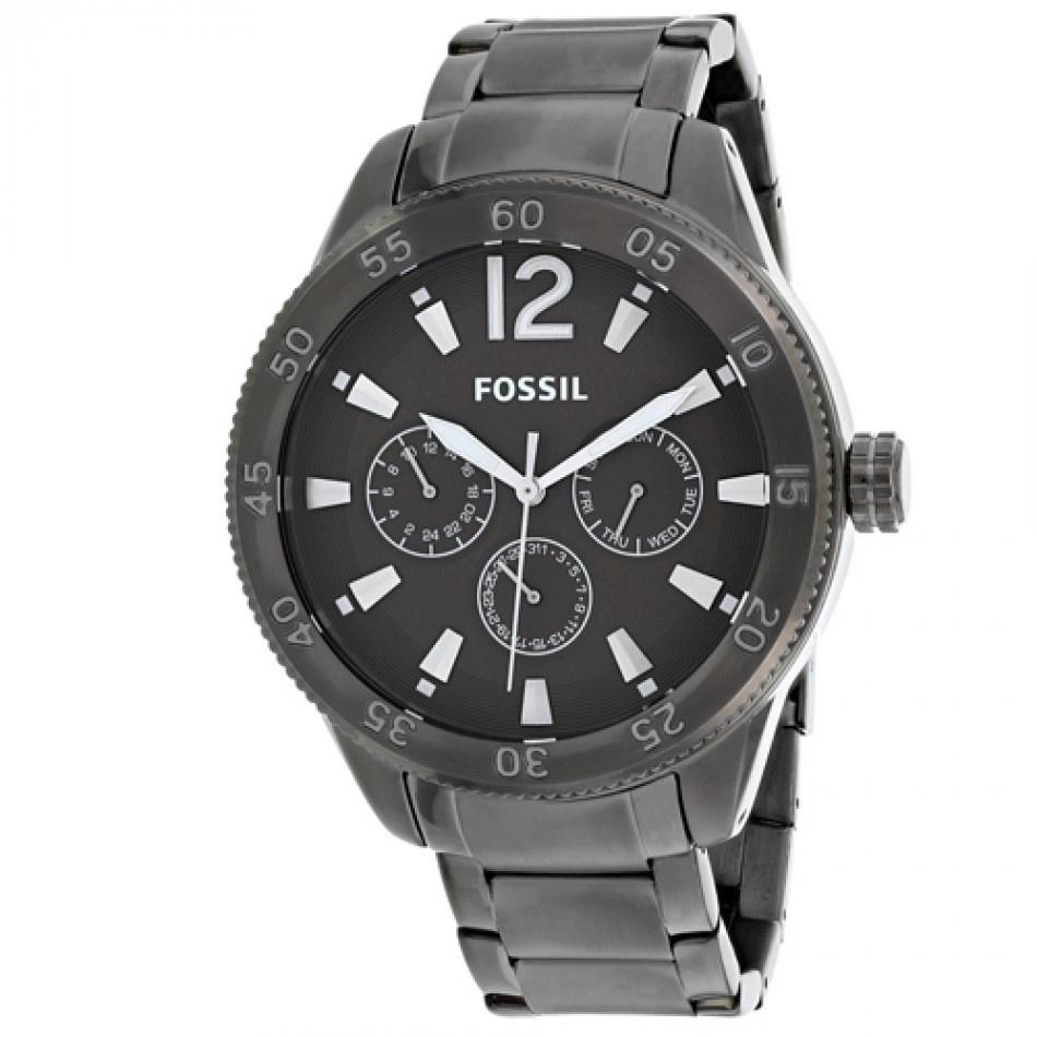 Fossil Men's BQ1165 Classic Multi-Function Black Stainless Steel Watch
