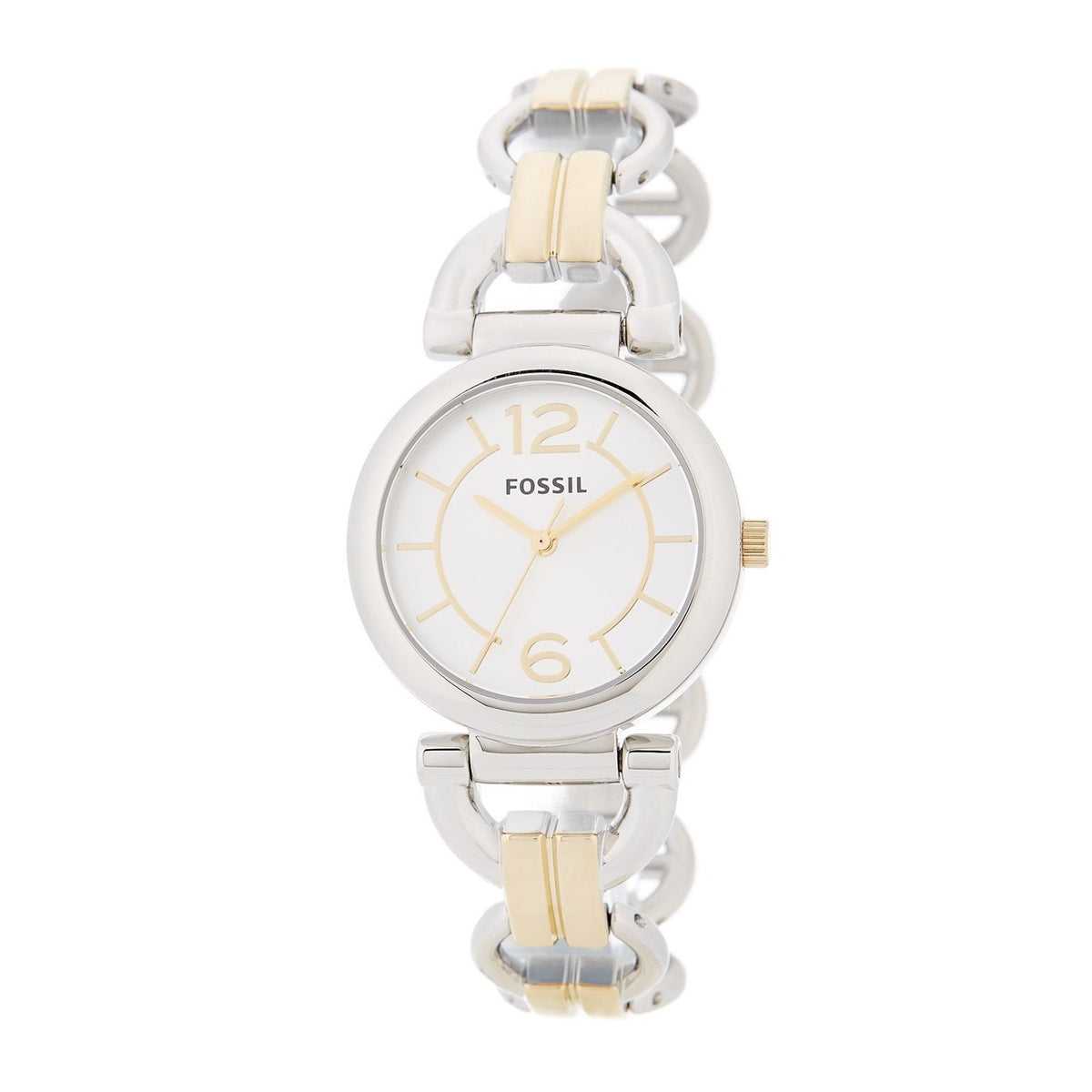 Fossil Women's BQ1603 D-Link Two-Tone Stainless Steel Watch