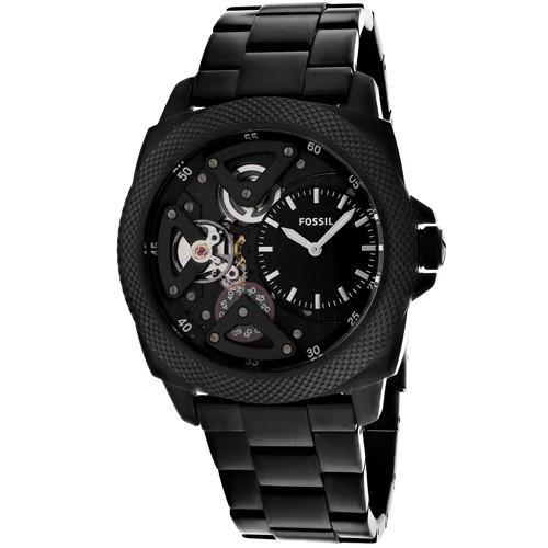 Fossil Men's BQ2210 Privateer Black Stainless Steel Watch