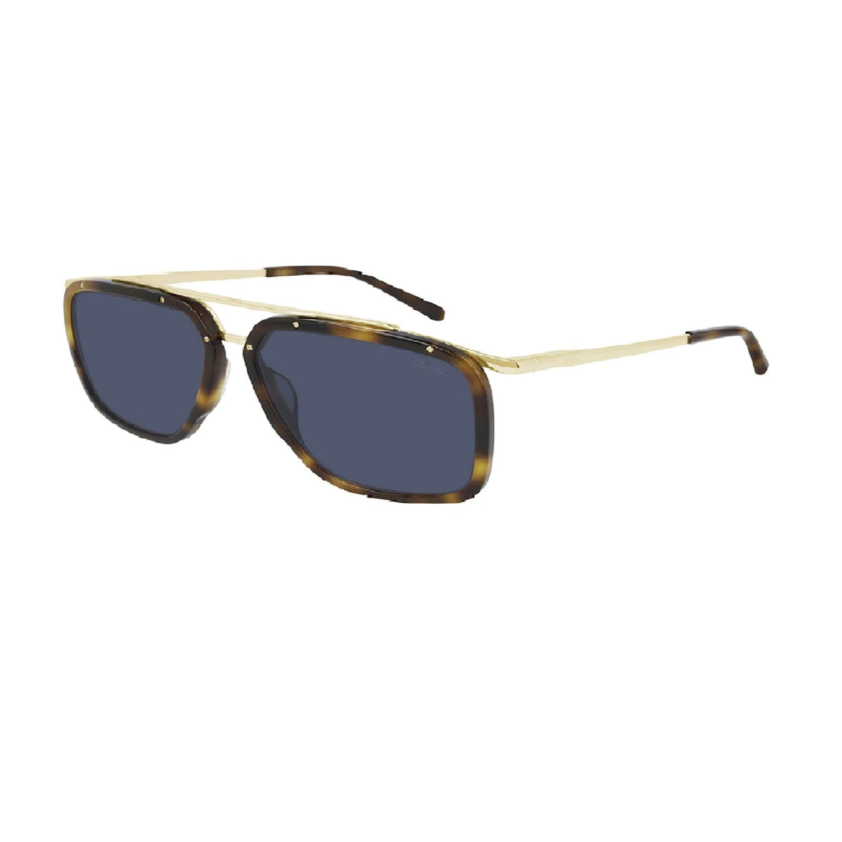 Brioni Men's Sunglasses Fall Winter 2020 Havana Blue Nylon Nylon Shiny BR0083S 003