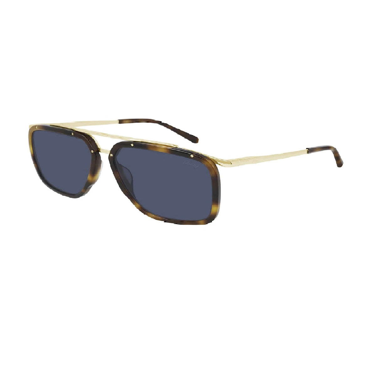 Brioni Men&#39;s Sunglasses Fall Winter 2020 Havana Blue Nylon Nylon Shiny BR0083S 003