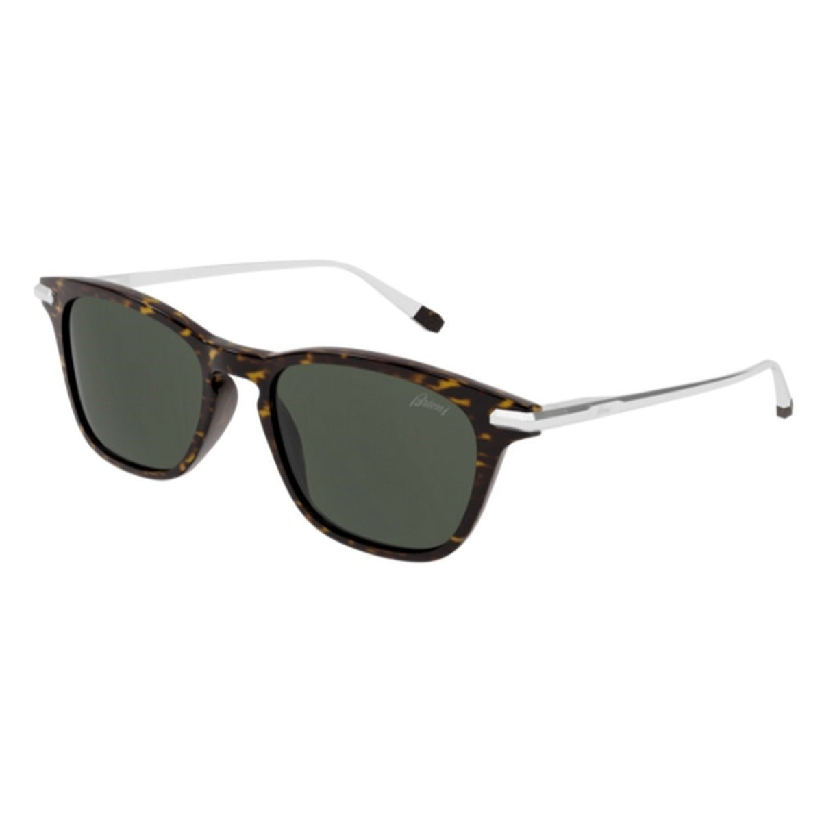 Brioni Men's Sunglasses Fall Winter 2021 Havana Green Nylon Nylon Dark BR0092S 003