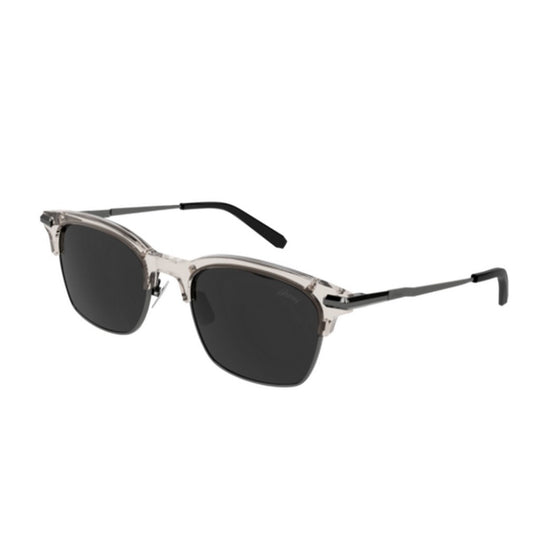 Brioni Men's Sunglasses Fall Winter 2021 Beige GREY Nylon Nylon Transparent BR0093S 004
