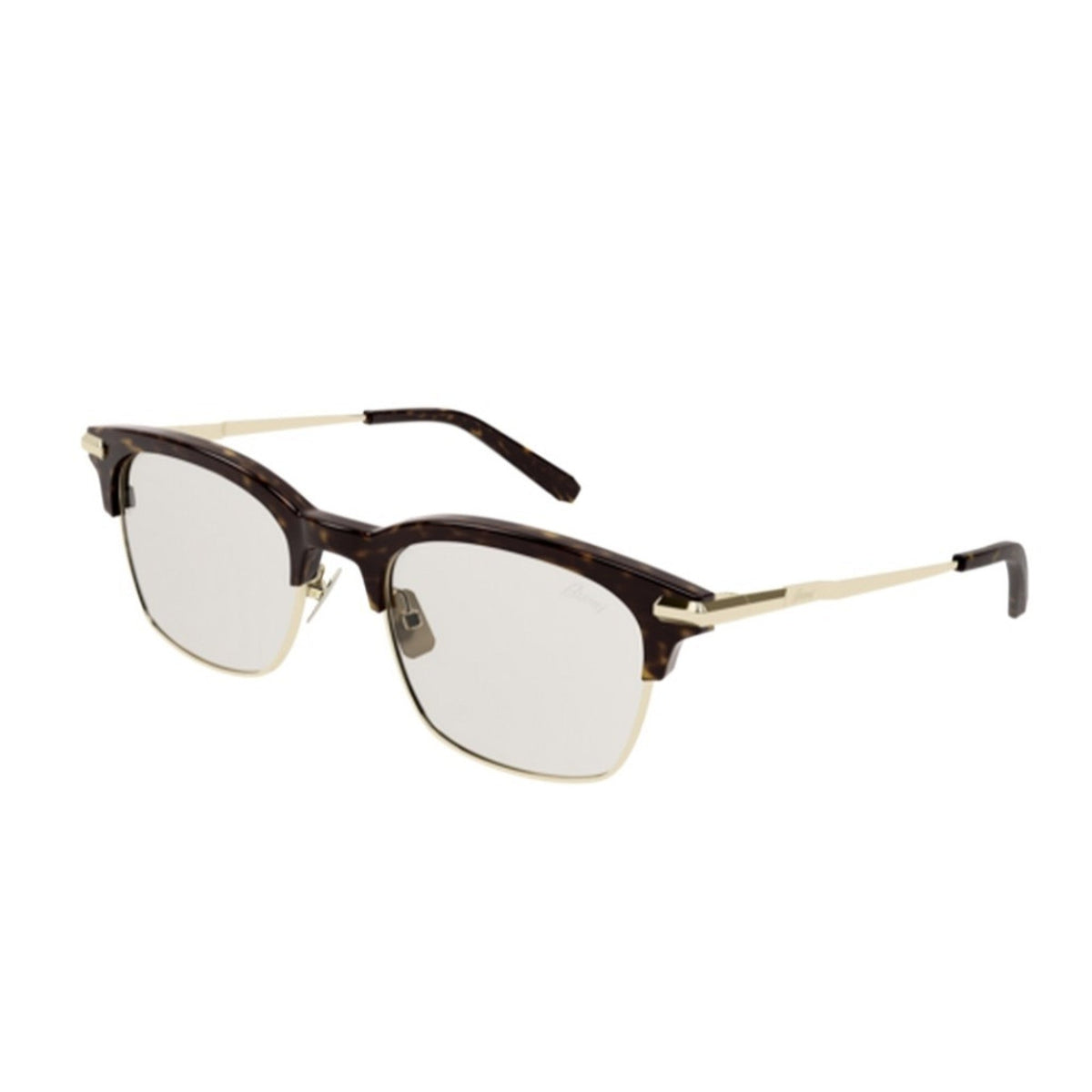Brioni Men's Sunglasses Fall Winter 2021 Havana Yellow Nylon Nylon Dark BR0093S 005