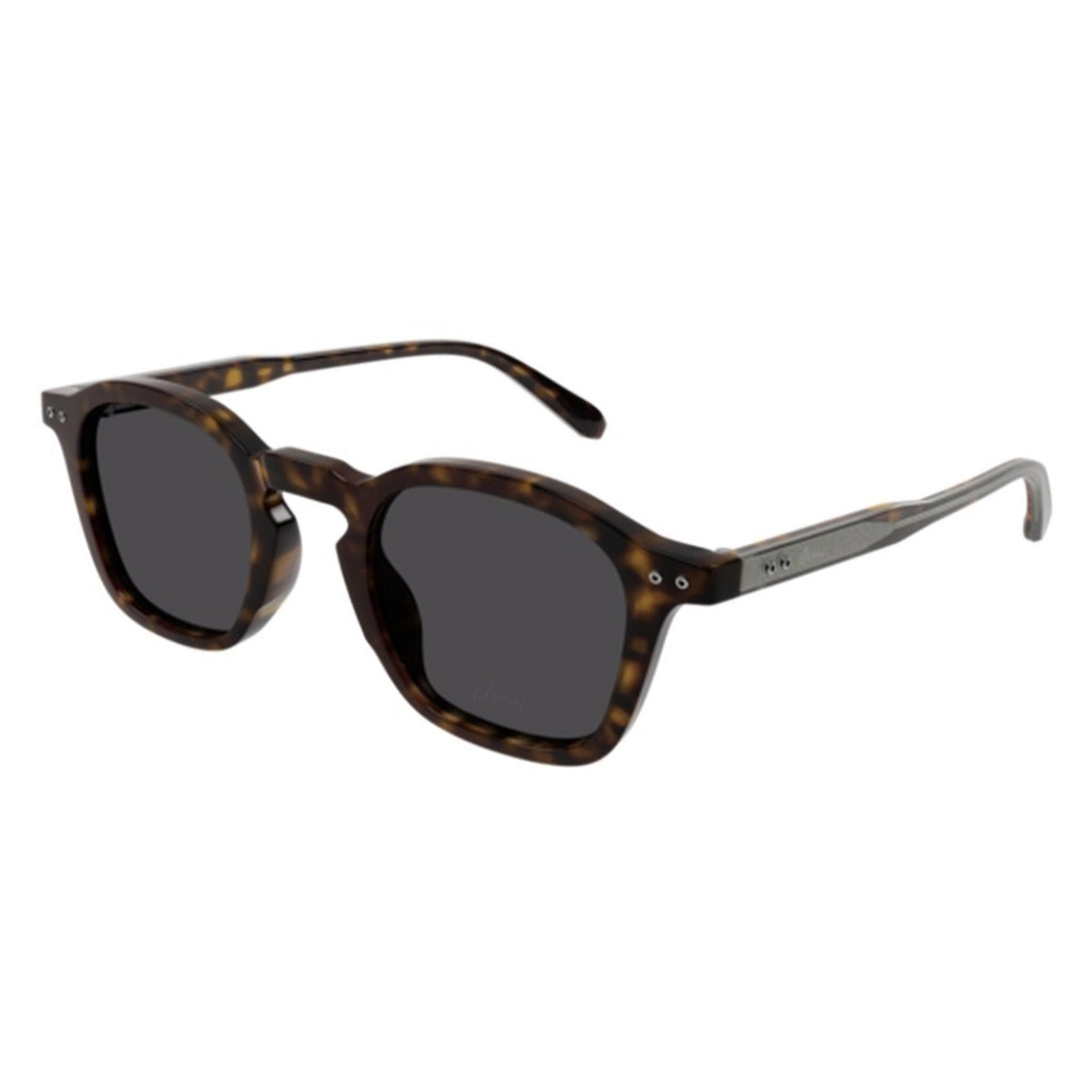 Brioni Men's Sunglasses Spring Summer 2022 Havana Grey CR 39 CR 39 Dark BR0097S 001