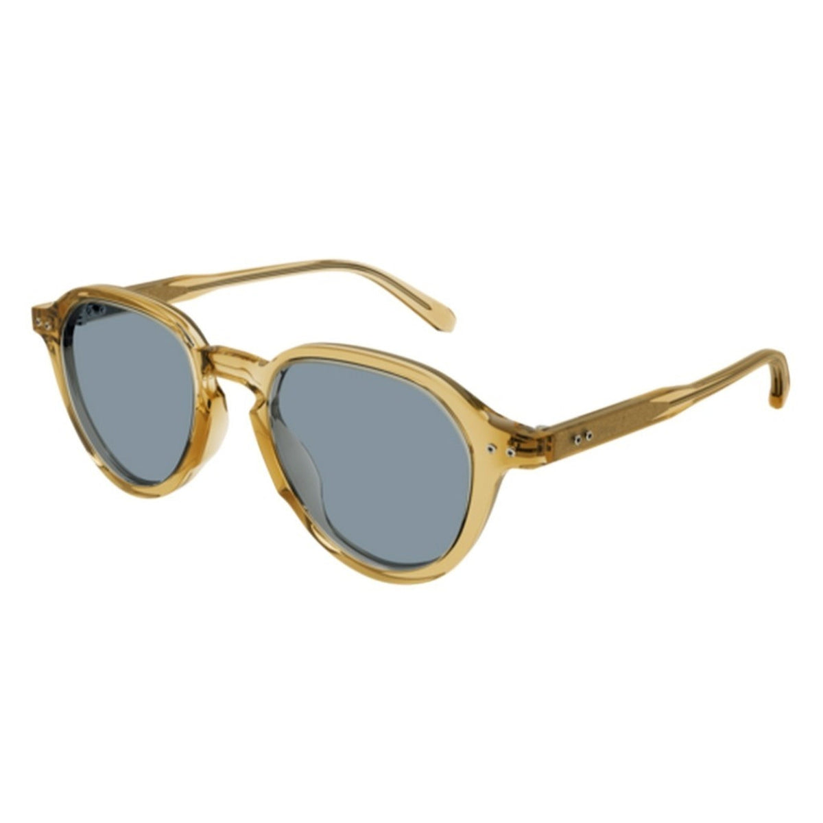 Brioni Men's Sunglasses Spring Summer 2022 Brown Blue CR 39 CR 39 Transparent BR0098S 003