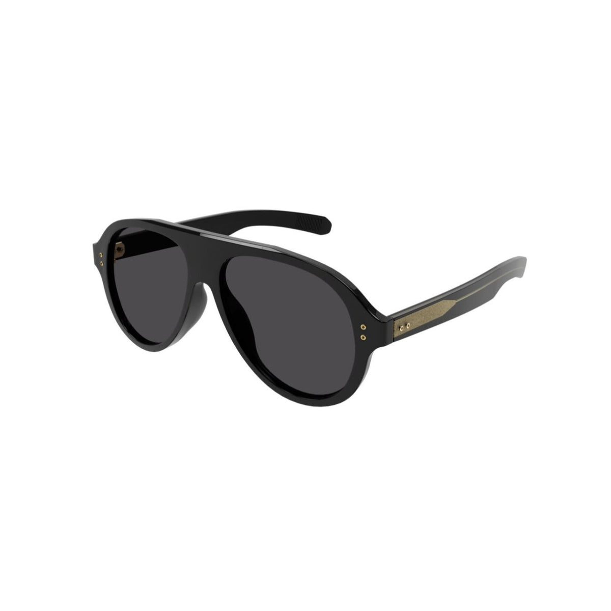 Brioni Men's Sunglasses Spring Summer 2022 Black Grey CR 39 CR 39 Shiny BR0100S 001