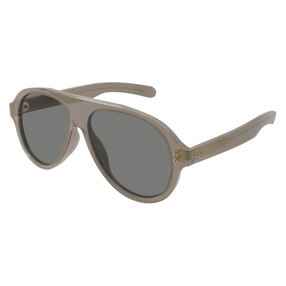 Brioni Men's Sunglasses Spring Summer 2022 Brown Grey CR 39 CR 39 Shiny BR0100S 003