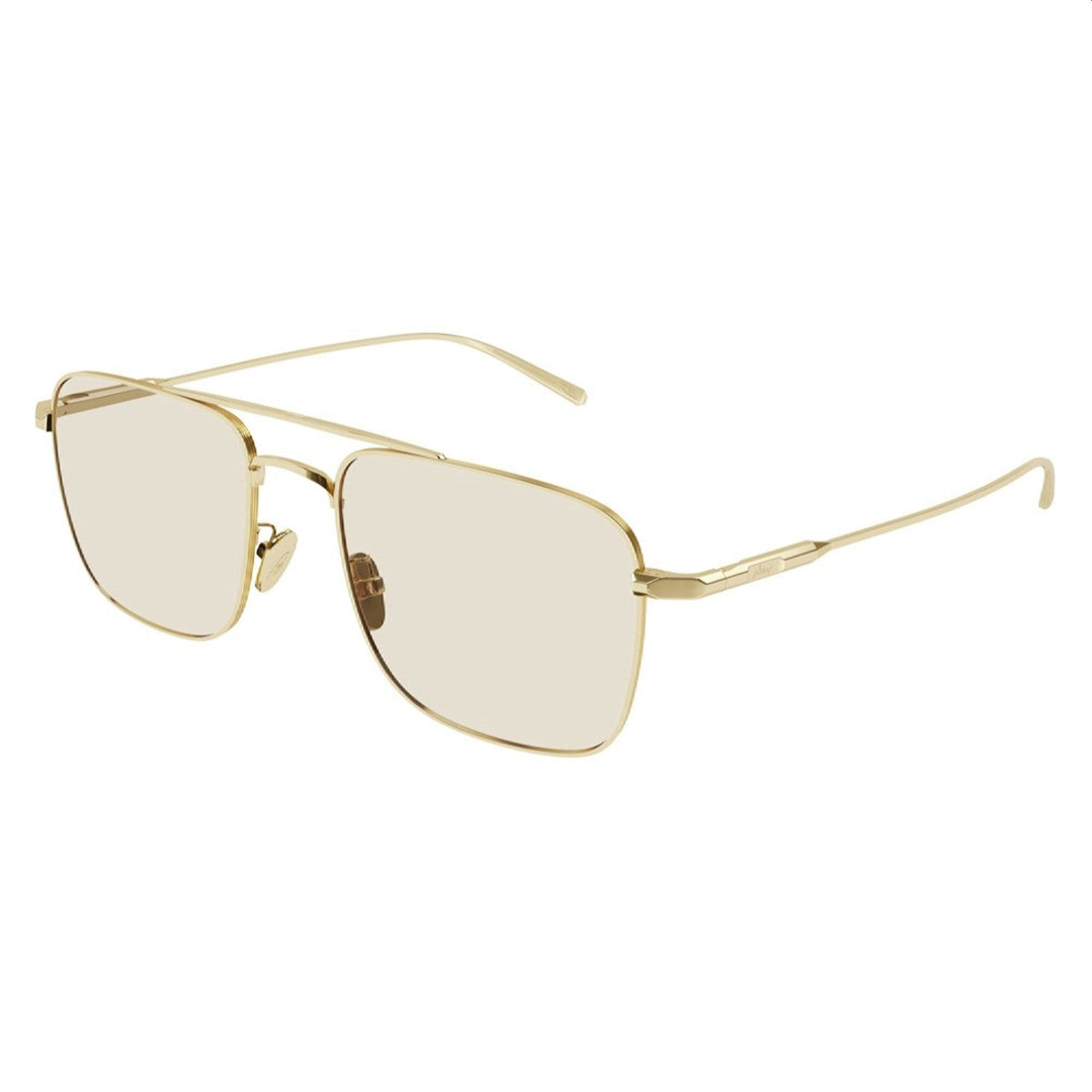 Brioni Men's Sunglasses Spring Summer 2022 Gold Yellow Nylon Nylon Light BR0101S 004