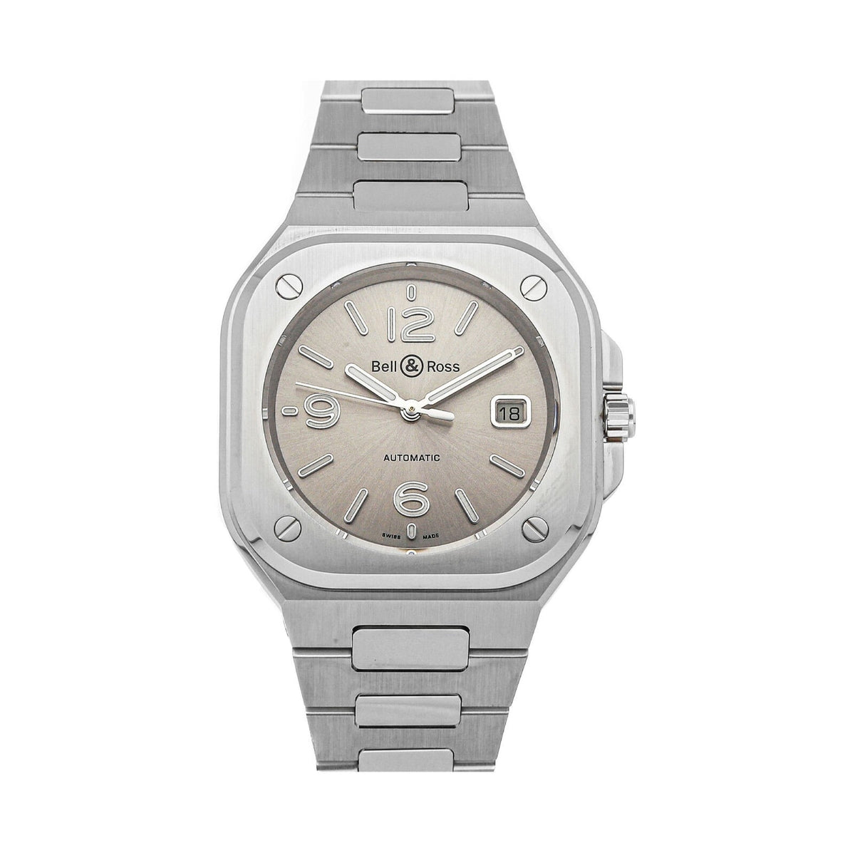 Bell & Ross Men's BR05A-GR-ST-SST BR 05 Stainless Steel Watch
