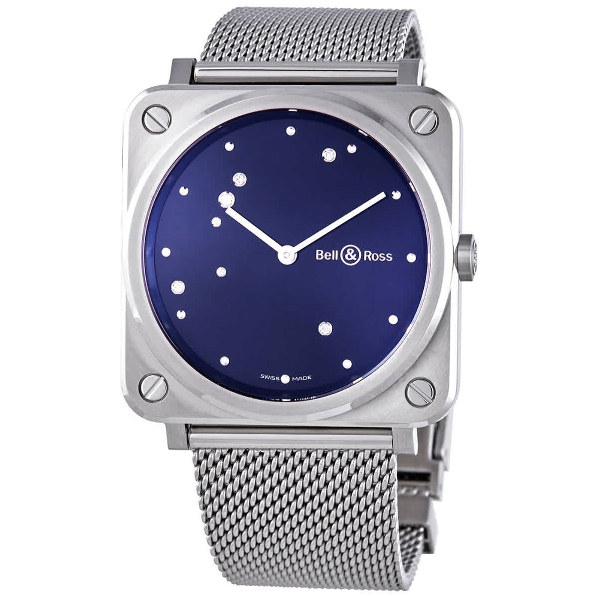Bell & Ross Women's BRS-EA-ST-SST Bell And Ross Diamonds Stainless Steel Watch