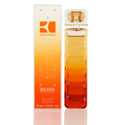 Boss Orange Sunset Hugo Boss Edt Spray Box Slightly Damaged 2.5 Oz (75 Ml) For Women   