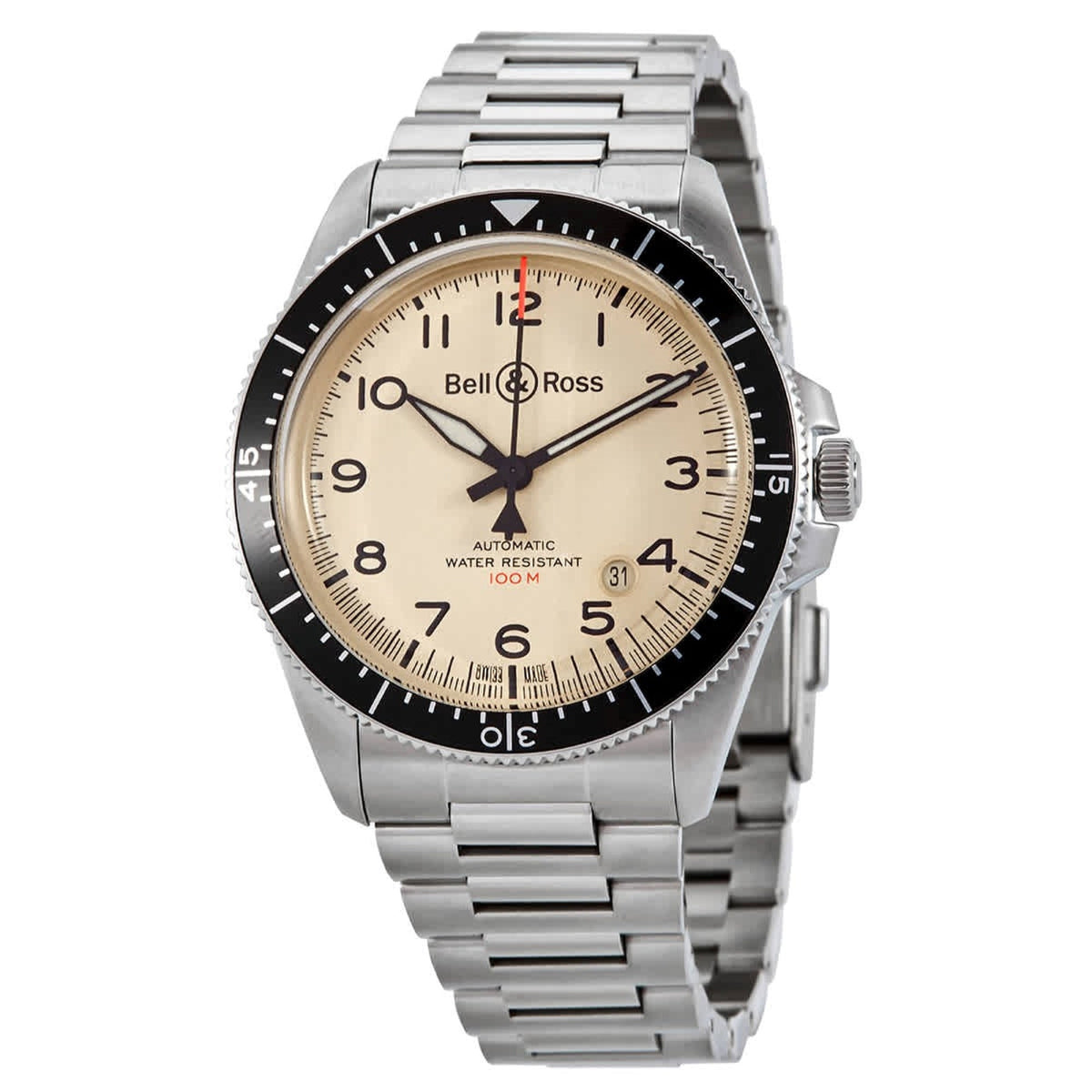 Bell & Ross Men's BRV292-BEI-ST-STT Bell And Ross Stainless Steel Watch