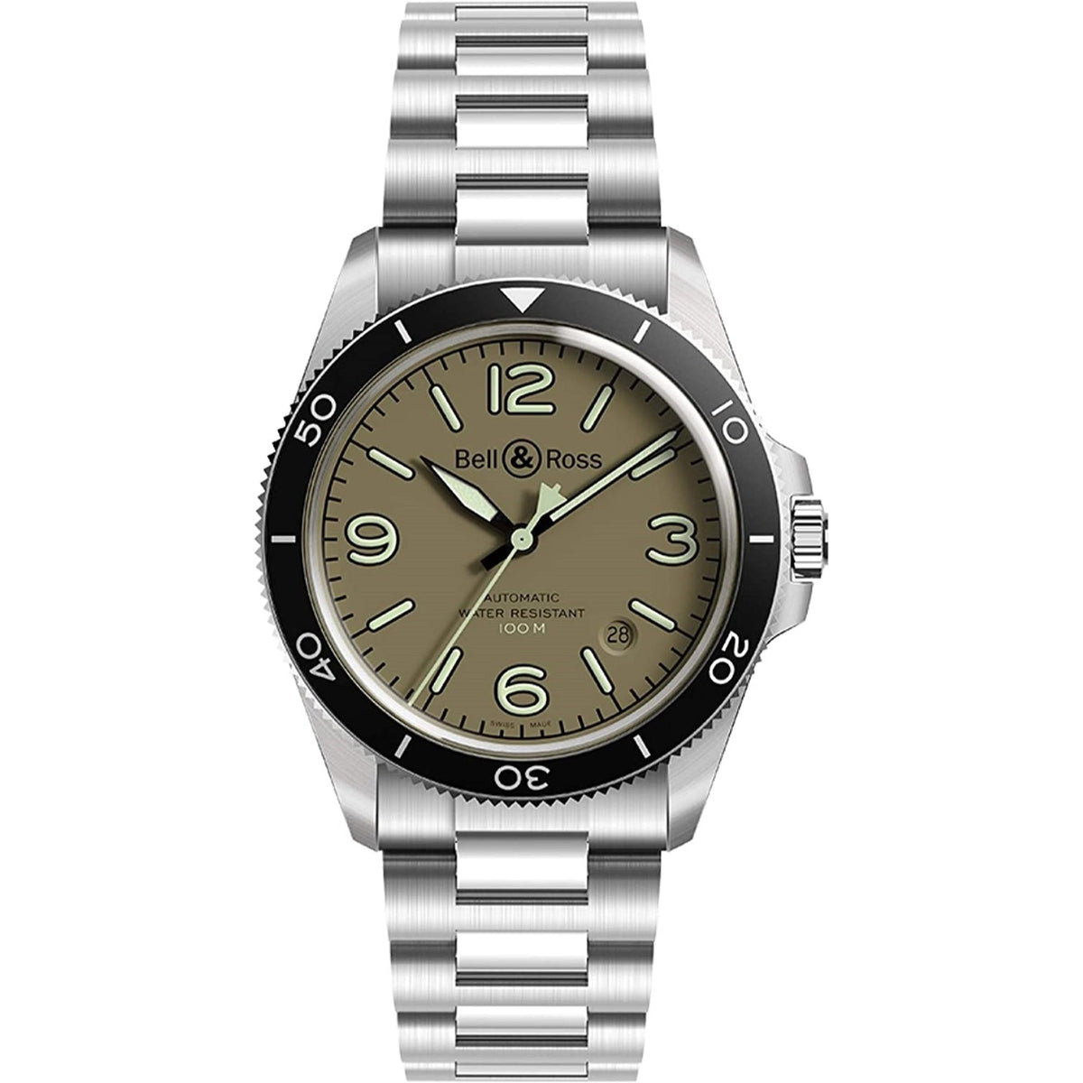 Bell & Ross Men's BRV292-MKA-ST-SST Vintage Stainless Steel Watch
