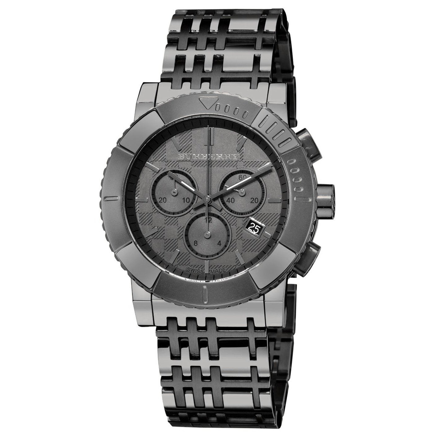 BURBERRY　腕時計 Burberry Men's BU2305 Trench Chronograph Grey Stainless Steel