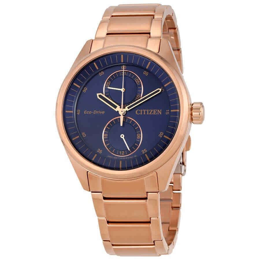 Citizen Men&#39;s BU3013-53L Paradex Rose Gold-Tone Stainless Steel Watch