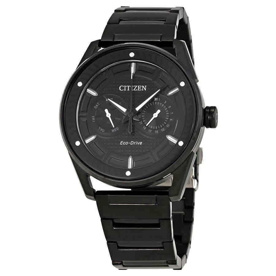 Citizen Men&#39;s BU4025-59E CTO Black Stainless Steel Watch
