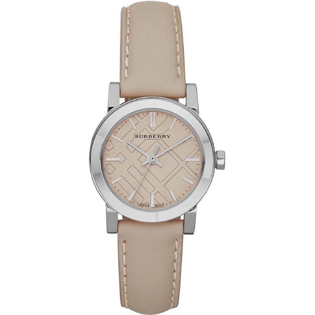 Burberry Women&#39;s BU9207 The City Beige Leather Watch