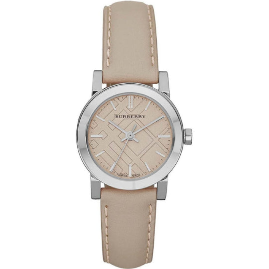 Burberry Women's BU9207 The City Beige Leather Watch