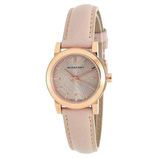 Burberry Women's BU9210 The City Beige Leather Watch