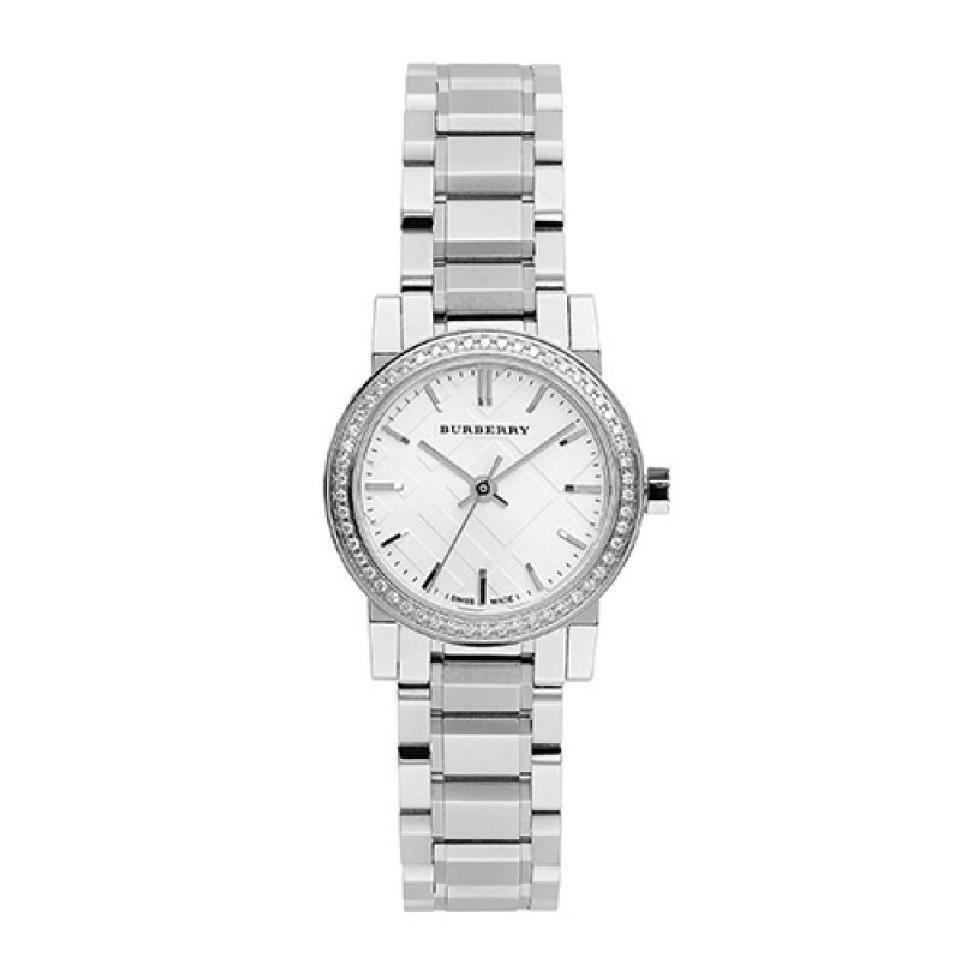 Burberry Women&#39;s BU9220 The City Diamond Stainless Steel Watch