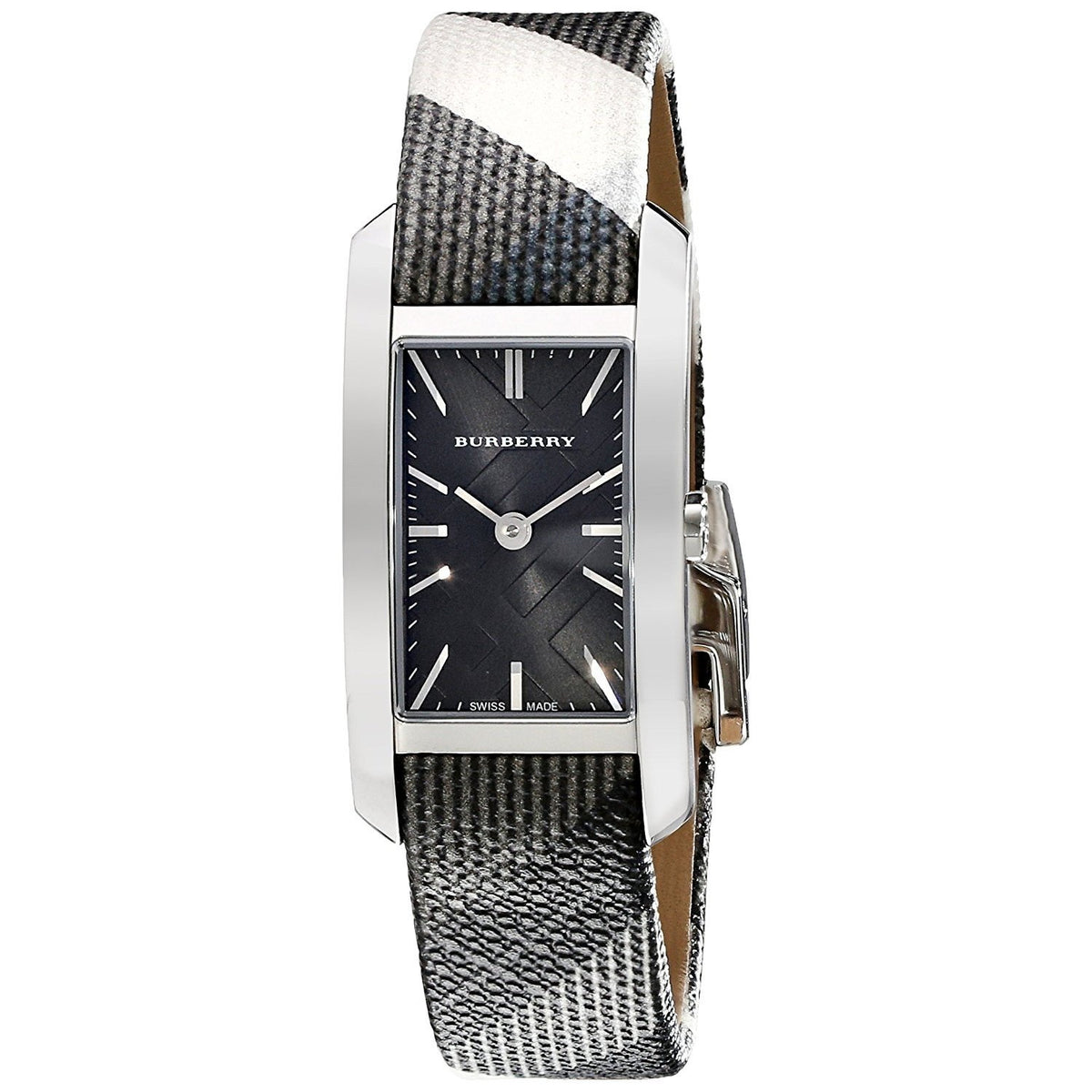 Burberry Women&#39;s BU9505 Nova Check Black Canvas Watch
