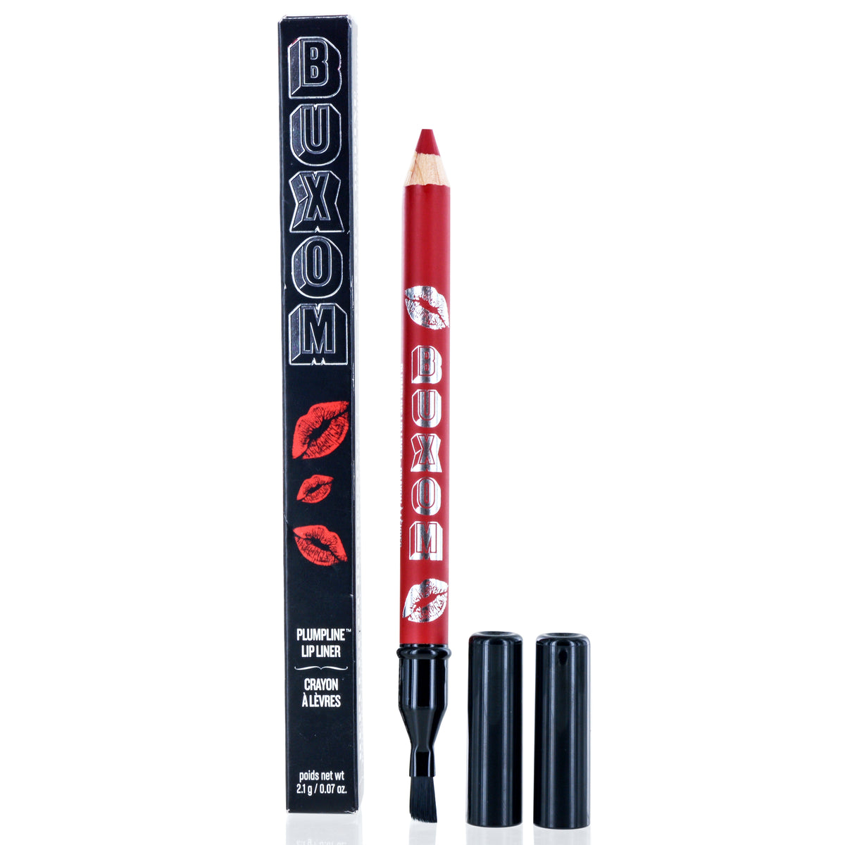 Buxom Plumpline Lip Liner (Code Red) Box Sl.Damaged .07 Oz (2.1 Ml)  