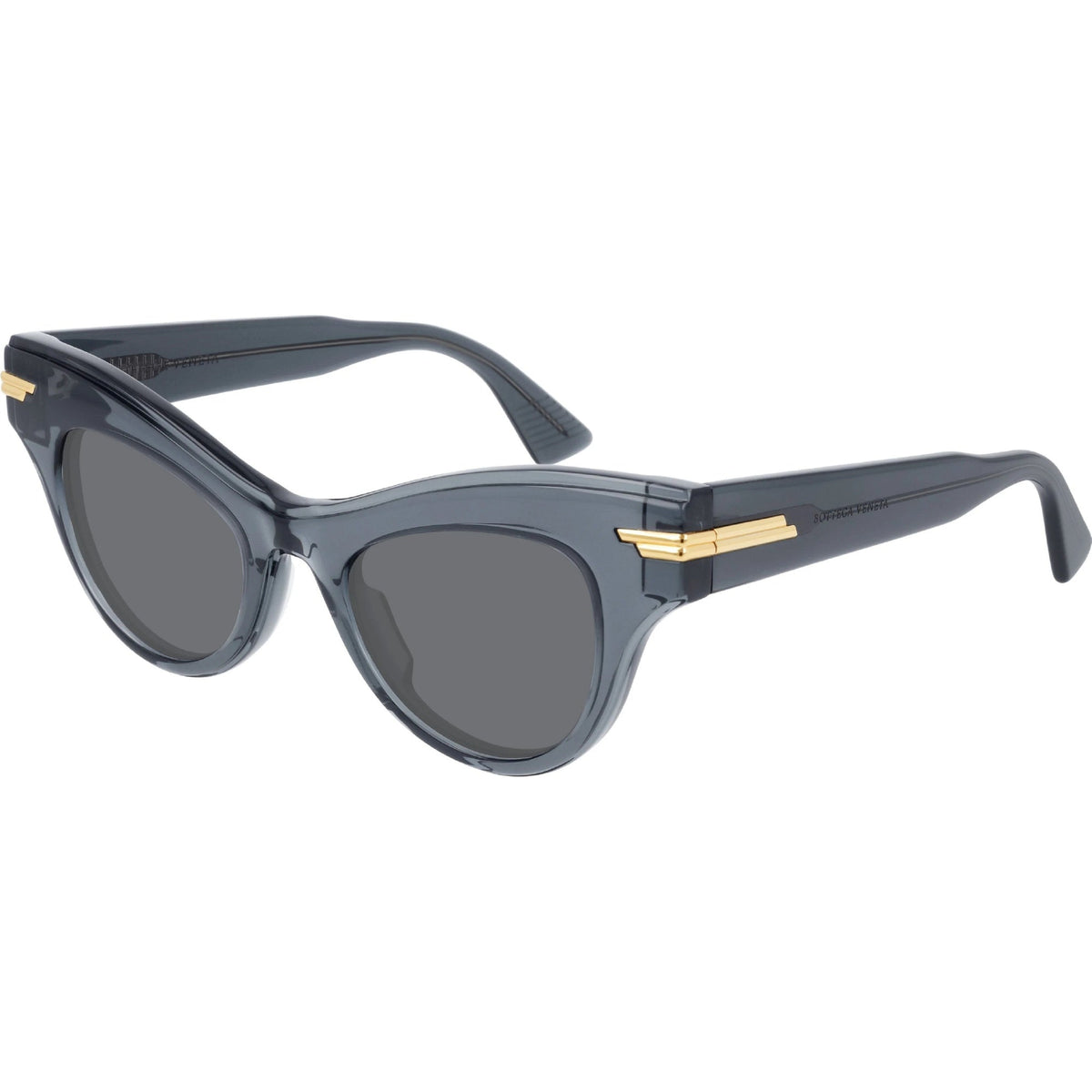 Bottega Veneta Women's Sunglasses Fall Winter 2019 Greey Grey CR 39 CR 39 Transparent BV1004S 001