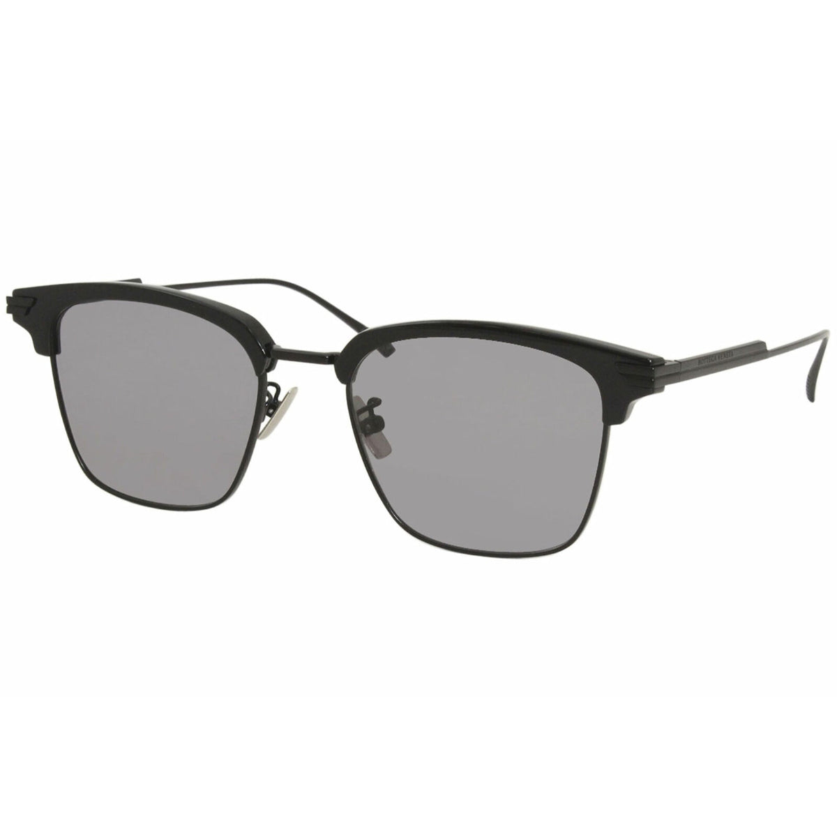 Bottega Veneta Men&#39;s Sunglasses Fall Winter 2019 Black Grey CR 39 CR 39 Black BV1007SK 002