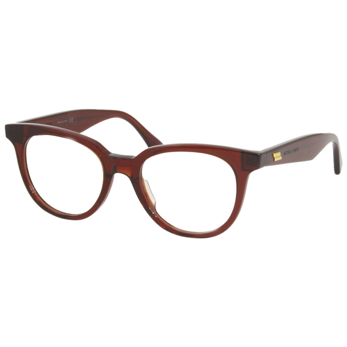 Bottega Veneta Women's Sunglasses Fall Winter 2019 Burgundy Transparent Demo Lens Demo Lens Transparent BV1020O 003