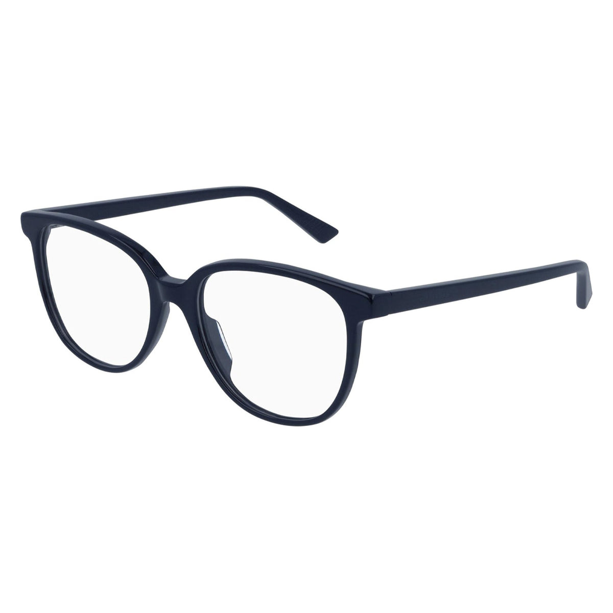 Bottega Veneta Women's Sunglasses Fall Winter 2019 Blue Transparent Demo Lens Demo Lens Shiny BV1023O 004