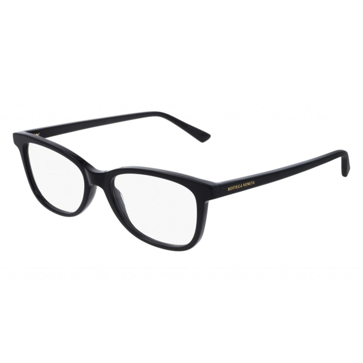 Bottega Veneta Women's Sunglasses Spring Summer 2020 Black Transparent Demo Lens Demo Lens Shiny BV1028O 001