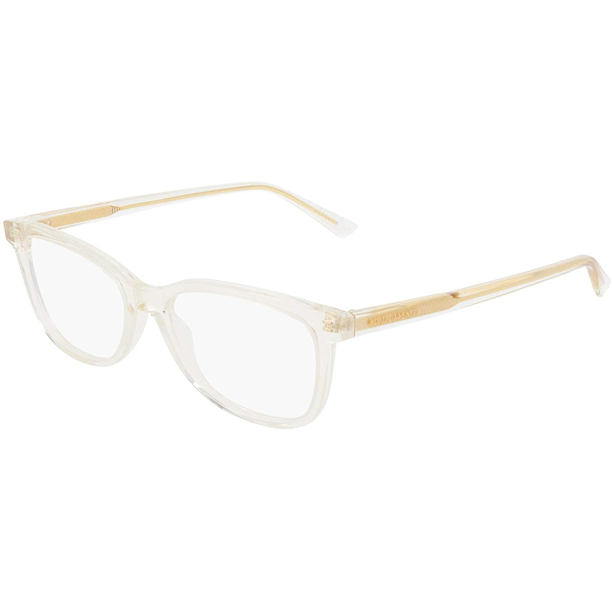 Bottega Veneta Women's Sunglasses Spring Summer 2020 Beige Transparent Demo Lens Demo Lens Transparent BV1028O 004