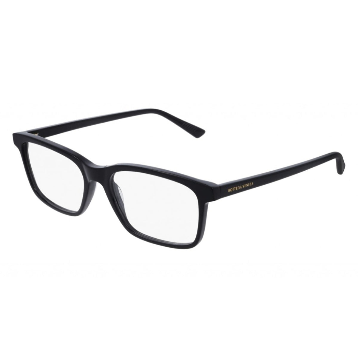 Bottega Veneta Men's Sunglasses Spring Summer 2020 Black Transparent Demo Lens Demo Lens Shiny BV1029O 001